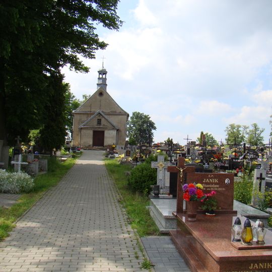 Zespół cmentarza rzym.-kat. w Sławkowie