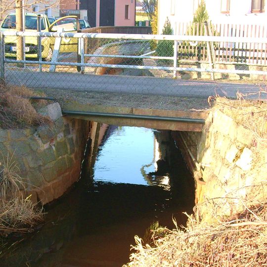 Steindeckerbrücke über den Vincenzgraben Elsteraue