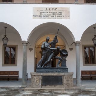 War memorial in Palazzo della Sapienza