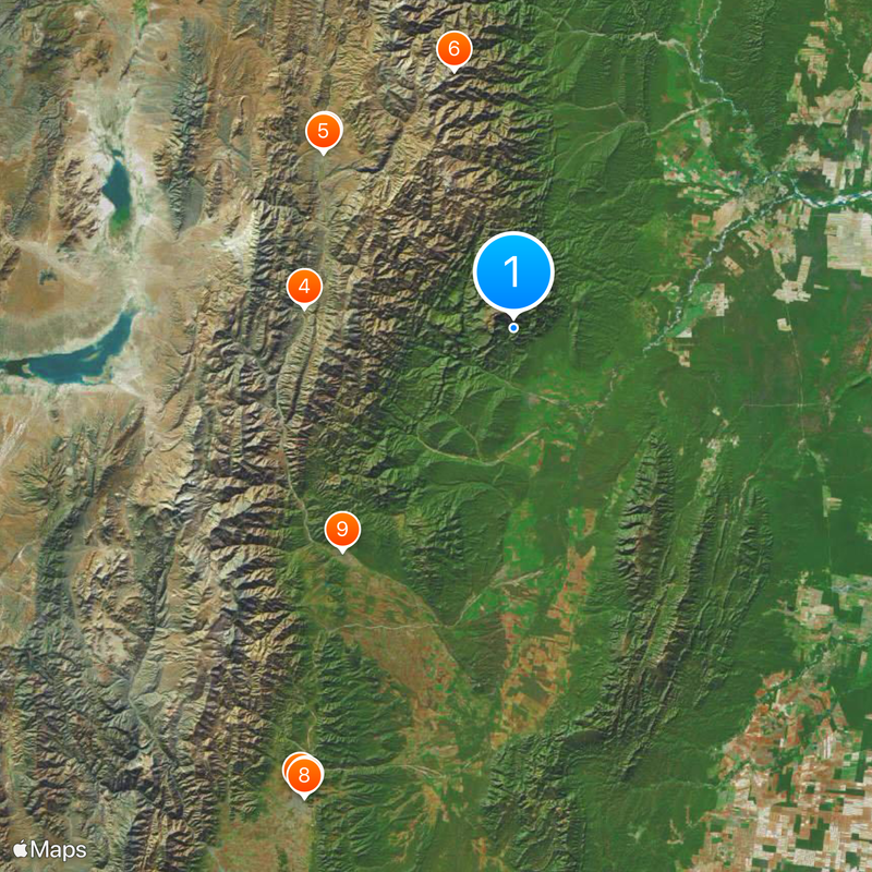Calilegua National Park Map