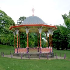 Bandstand In Arboretum