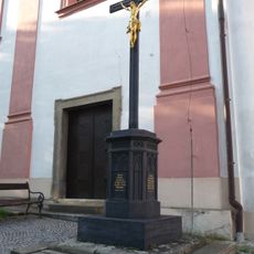 Wayside cross near Church of Saint Valentine