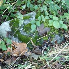 Milestone, immediate NW of The Three Horseshoes PH