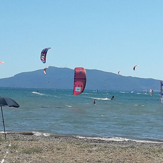 Kite surf beach