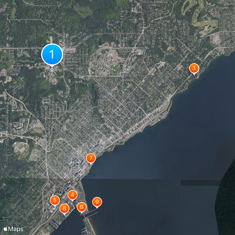 College of St. Scholastica Map