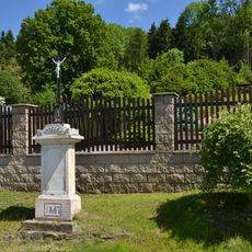 Kříž v osadě Nová Ves u Pláně