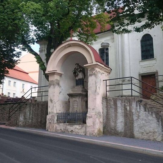 Socha svatého Jana Nepomuckého v Mladé Vožici