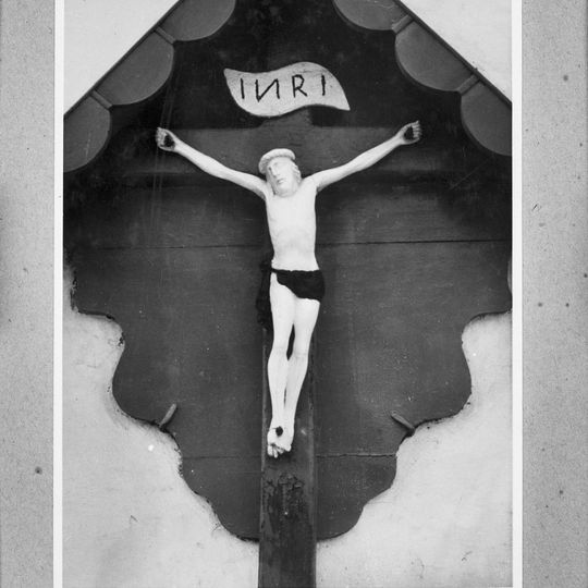 Wayside cross Kampstraat 4, Ransdaal