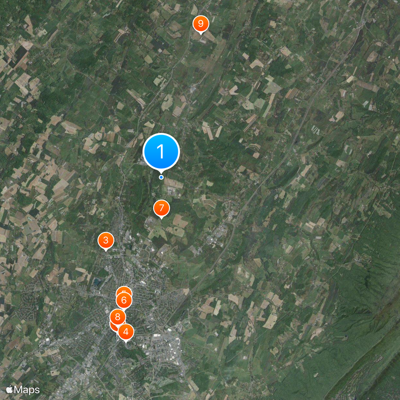 Shenandoah Valley Map