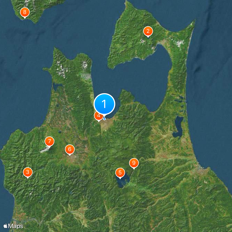 Préfecture d'Aomori Carte