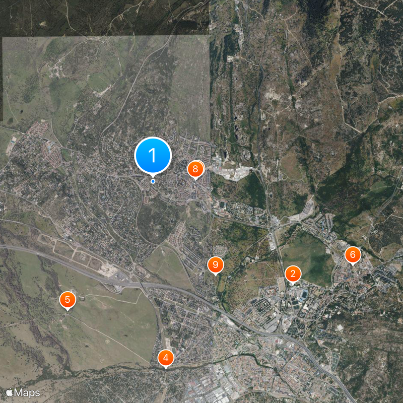 Alpedrete Mapa