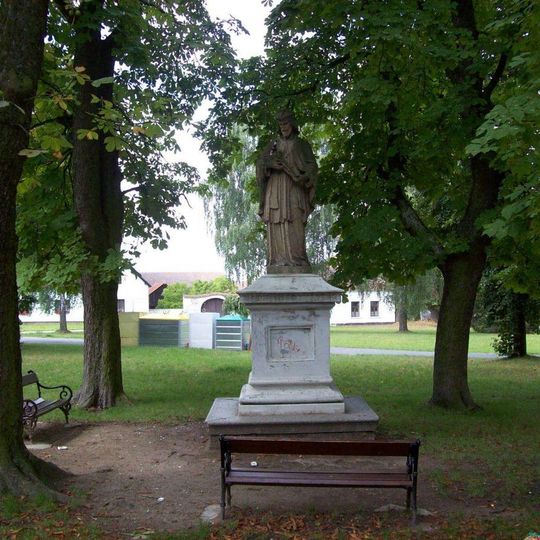 Socha svatého Jana Nepomuckého v Malšicích