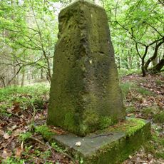 Sächsisch-Preußischer Grenzstein: Pilar Nr. 8 (linkselbisch)