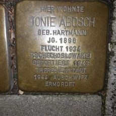 Stolperstein en memoria de Tonie (Tonia) Abosch