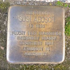 Stolperstein dedicated to Susi Abosch