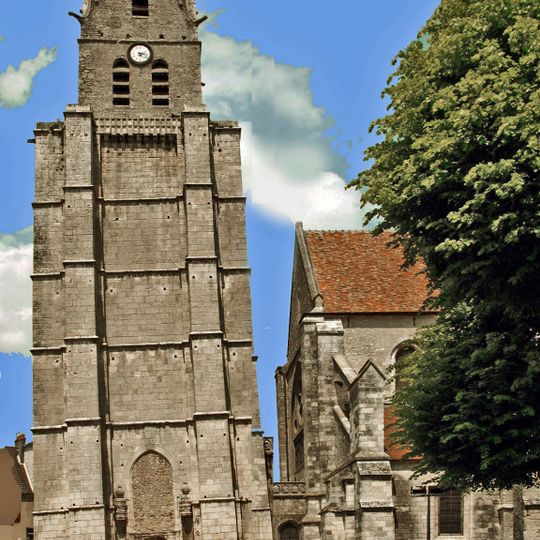 Clocher de la collégiale Saint-Martin