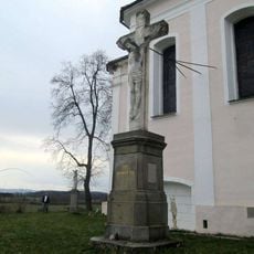 Kříž za kostelem v Nalžovských Horách