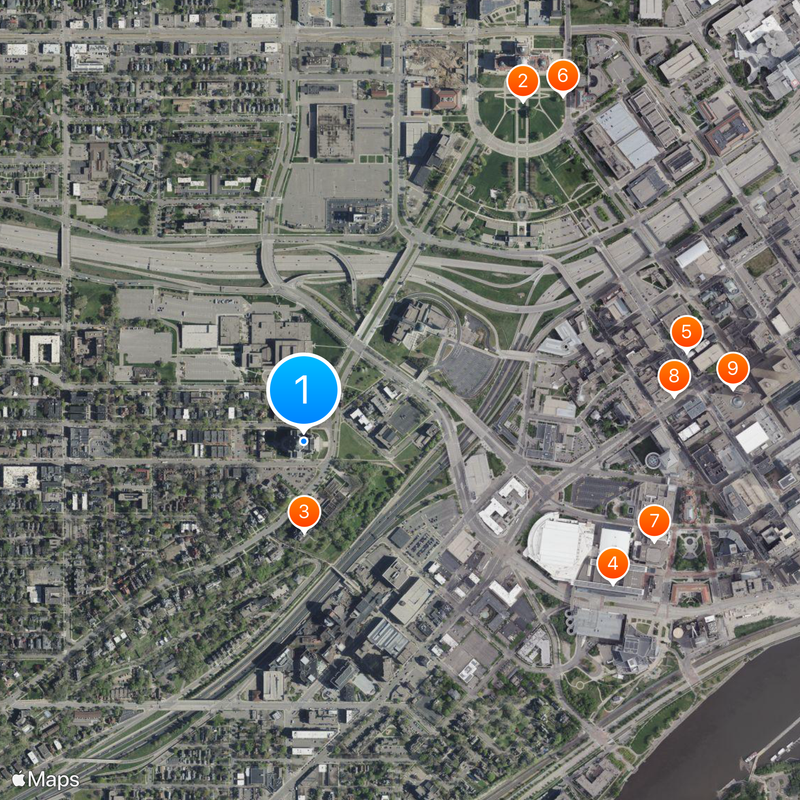 Cathedral of Saint Paul, National Shrine of the Apostle Paul Map