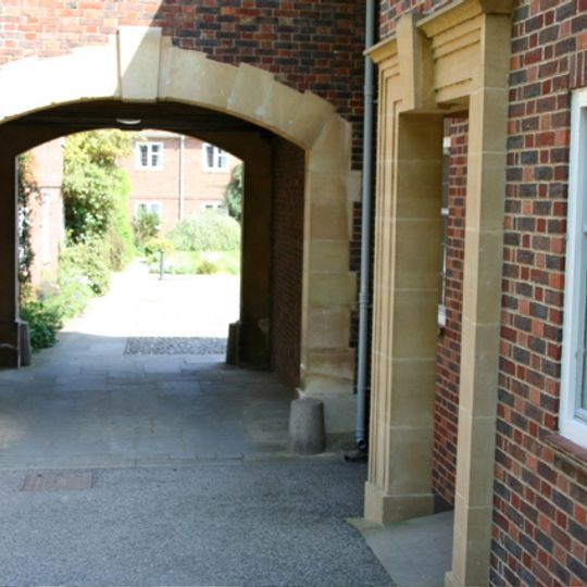 Gateway To Stable Courtyard At Madingley Hall