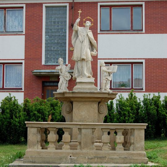 Statue of Saint John of Nepomuk in Morkovice