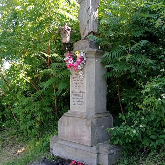 Statue of Jesus Christ as the Good Shepherd in Rychnov nad Kněžnou