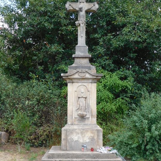 Wayside cross in Špitálská street