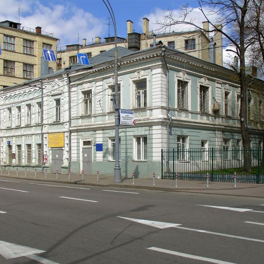 Дом, у которого погиб рабочий завода «Динамо» Д.В. Астахов