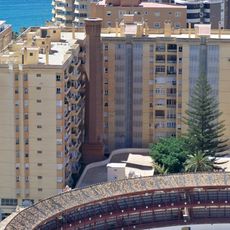 Chimenea de la antigua Fábrica de Energía Eléctrica