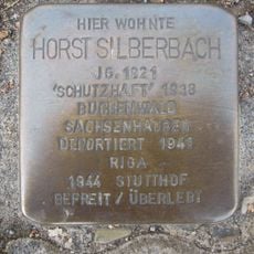 Stolperstein en memoria de Horst Silberbach