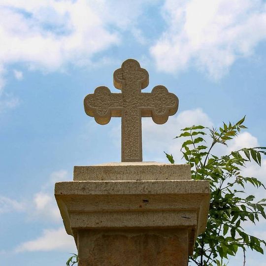 Boží muka v Lukavici na okraji obce