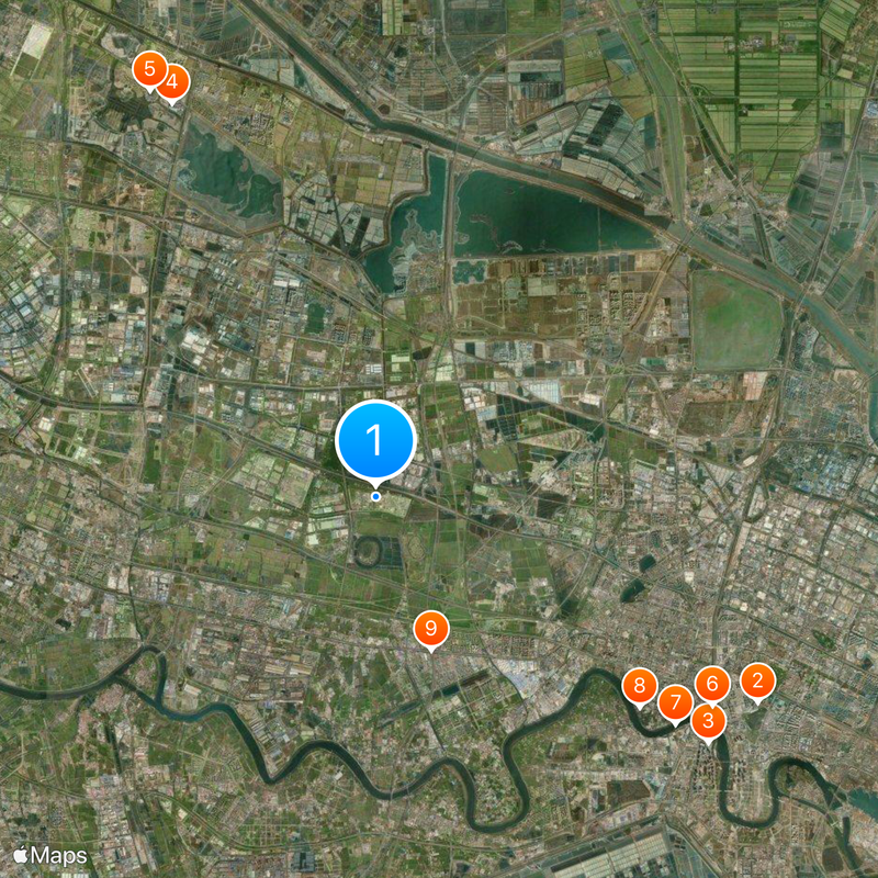 CanSino Biologics Map