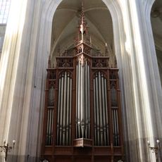 Choir organ of the Nantes Cathedral