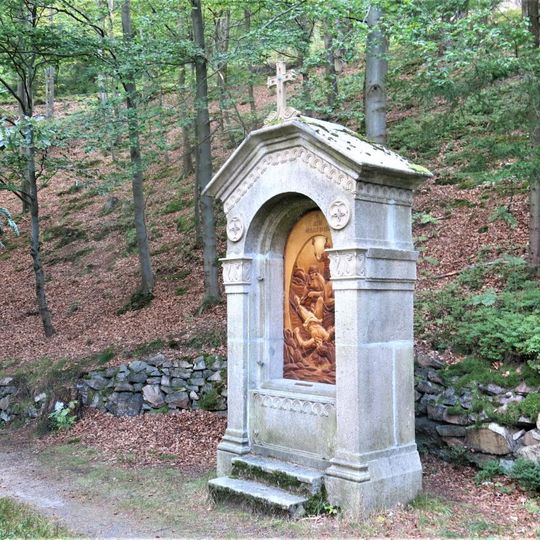 Kaplička zastavení XI. na křížové cestě v Nejdku