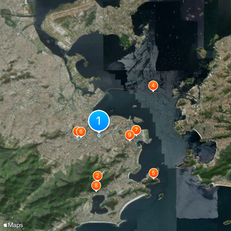 Rio de Janeiro Karte