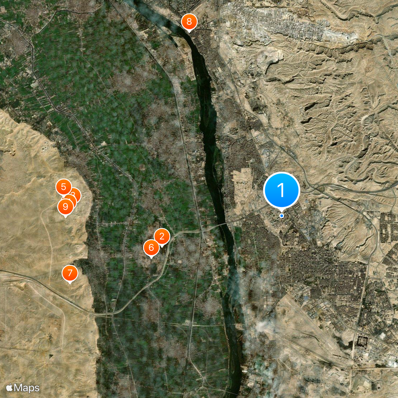 Helwan University Map