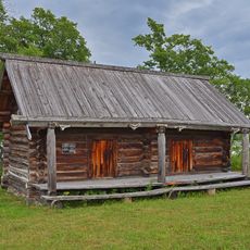 Амбар Беляева из деревни Матвеева Сельга (остров Кижи)
