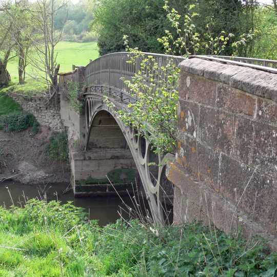 Footbridge Over Borle Brook At So 754816
