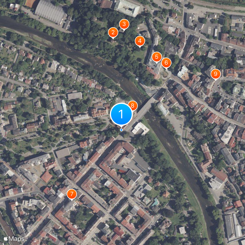 Cieszyn Silesia Map