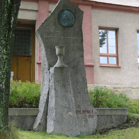 Monument to Jan Hus in Lipnice nad Sázavou
