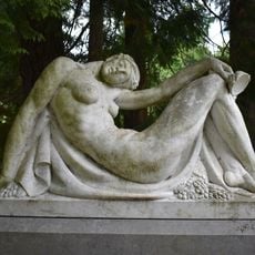 François Émile Popineau - La Bacchante ivre