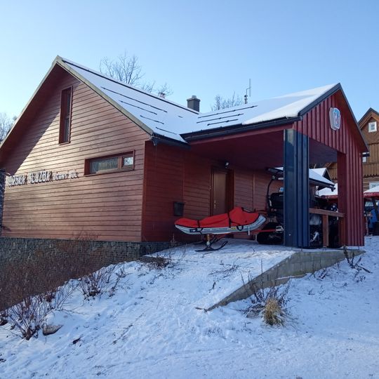 Mountain Rescue Service station in Černý Důl‎