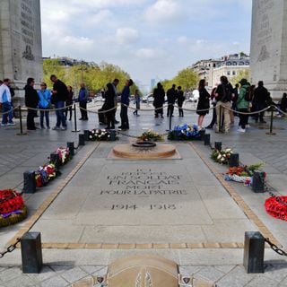 Tomb of the Unknown Soldier in Paris