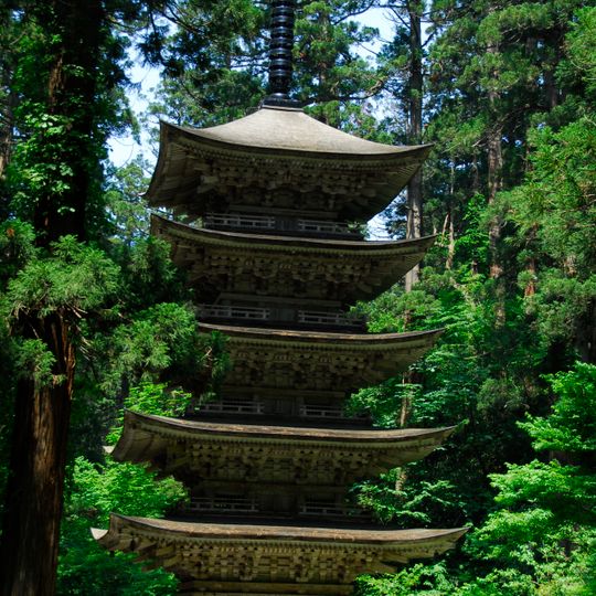 Five-storied Pagoda, Haguro-san