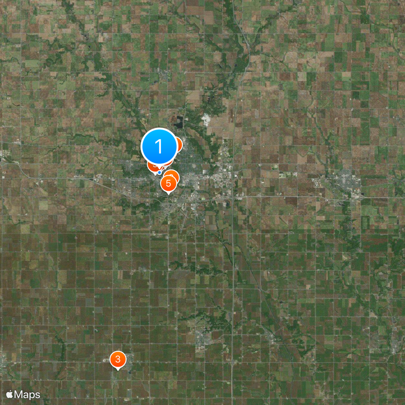 Iowa State University Map