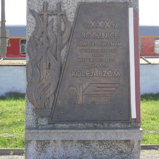 Pomnik Kolejarzy Zamordowanych w latach 1939-1945 we Włocławku