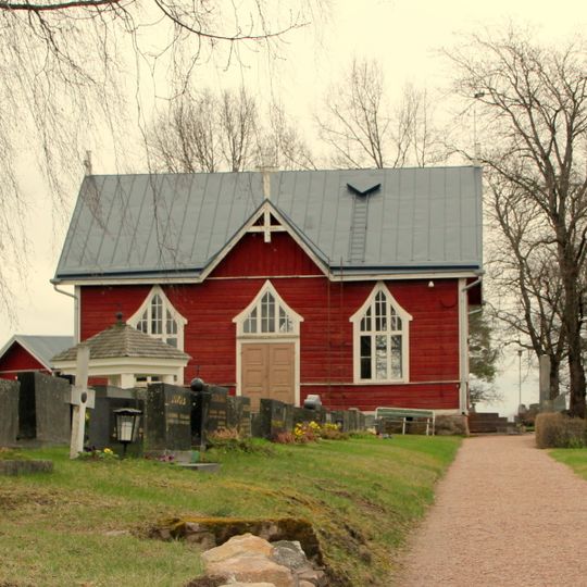 Luvia cemetery chapel