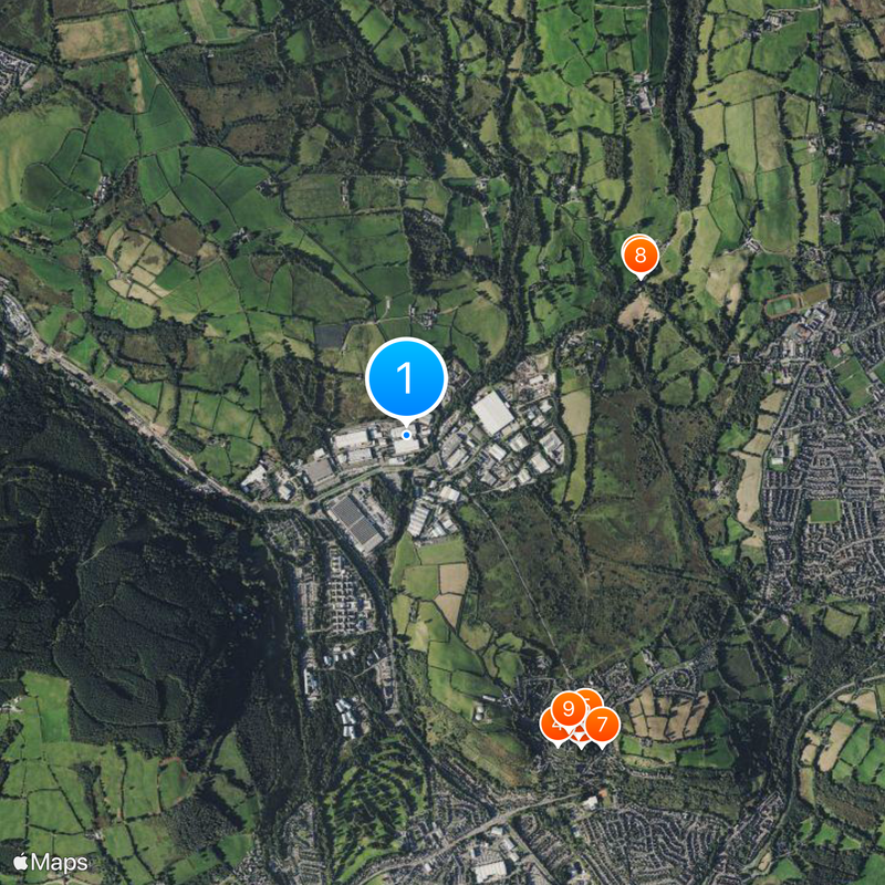 Royal Mint Map