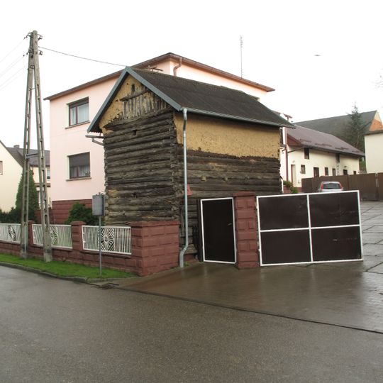 Wooden granary in Borucin