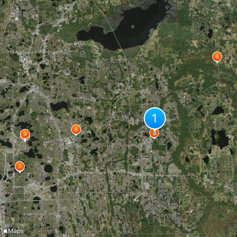 Spectrum Stadium Mapa