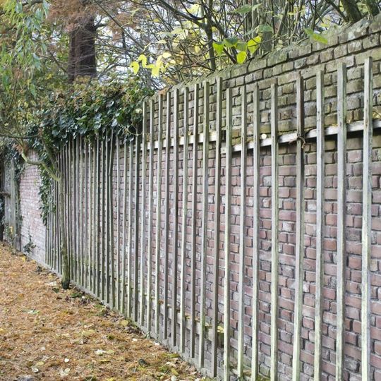 Hof van Moerkerken: tuinmuur